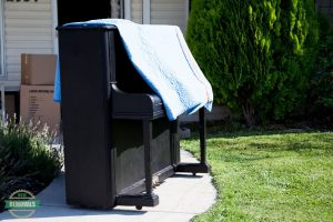 Moving a small piano